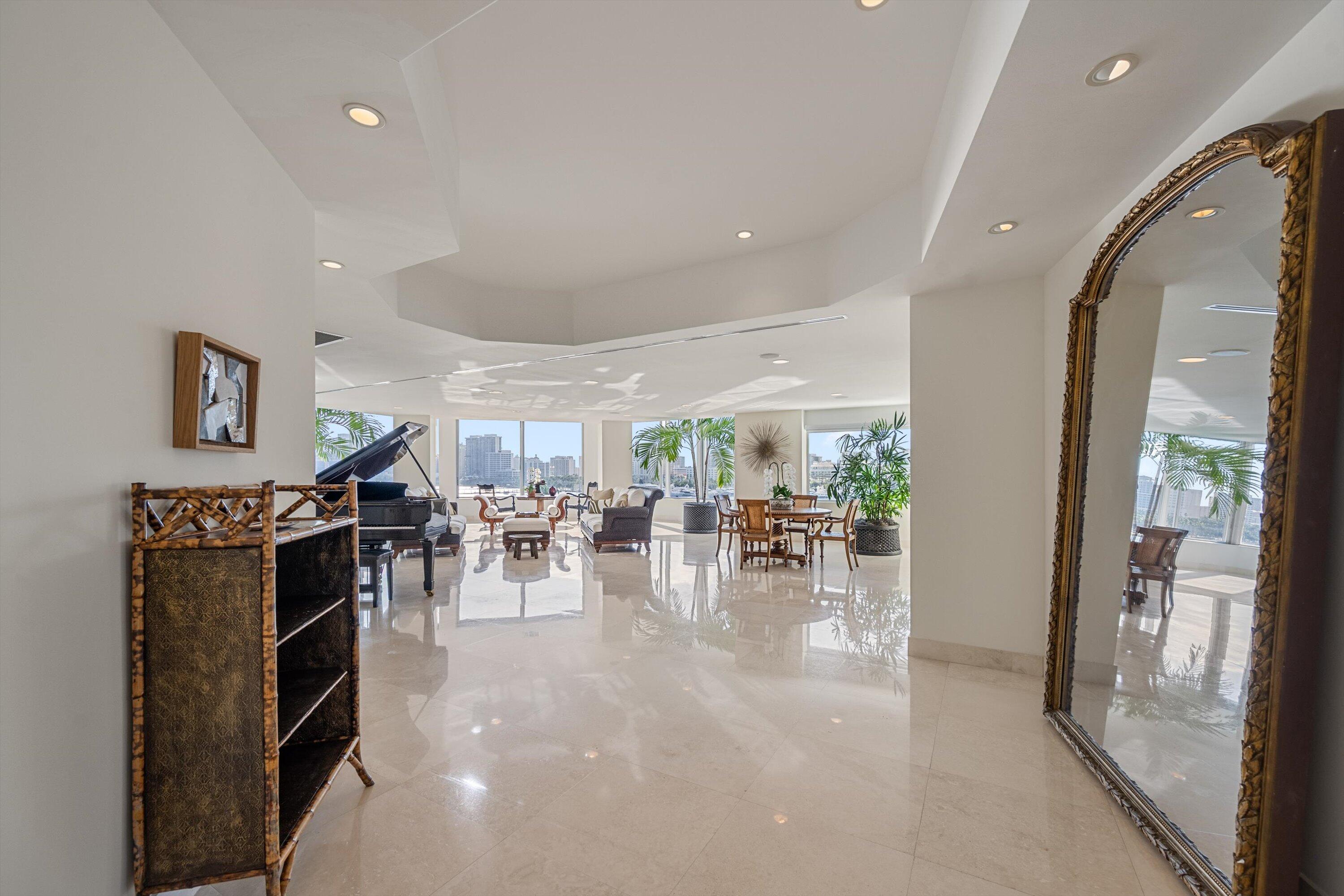44 Cocoanut Row, Unit 514A Palm Beach, FL 33480 - Photo 3 of 34 a view of a living room and dining room