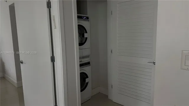 a close up view of a sink and a utility room