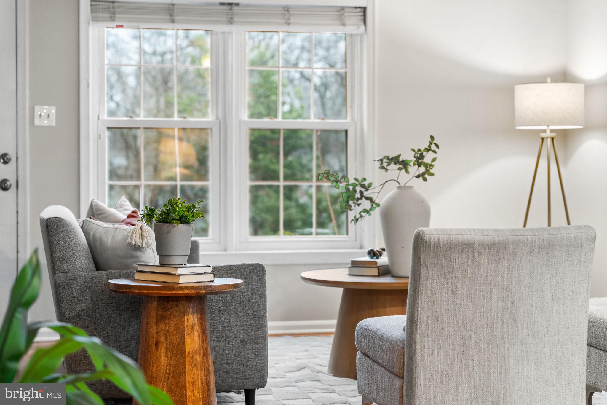 4931 7th Road South, Unit 4931 Arlington, VA 22204 - Photo 6 of 25 a dining room with furniture and a potted plant