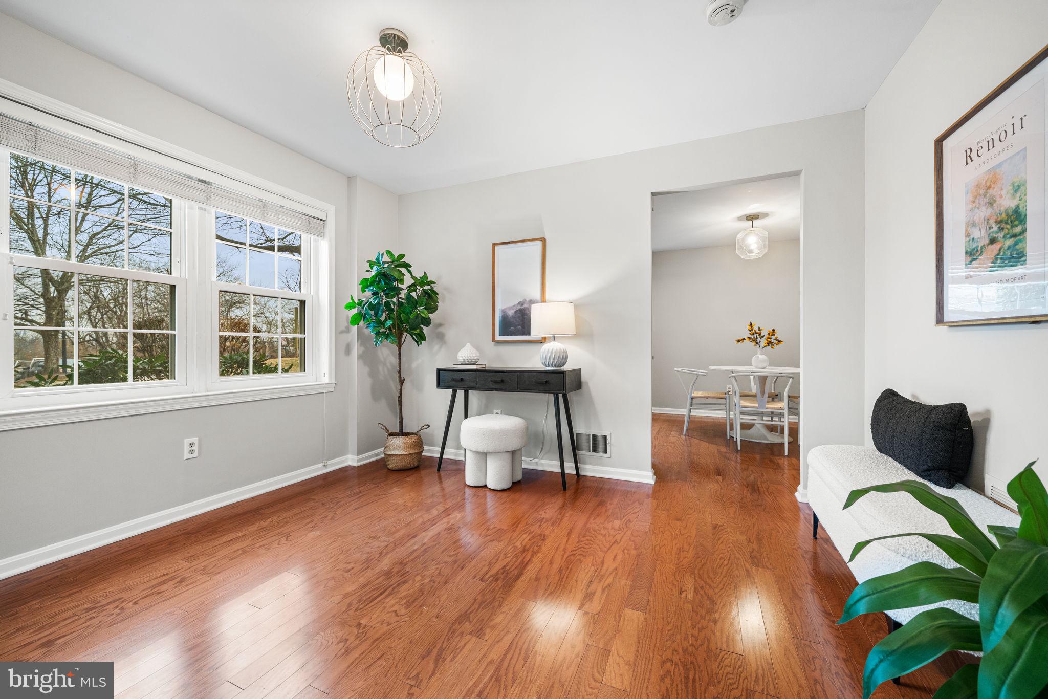 4931 7th Road South, Unit 4931 Arlington, VA 22204 - Photo 9 of 25 a living room with furniture and a potted plant