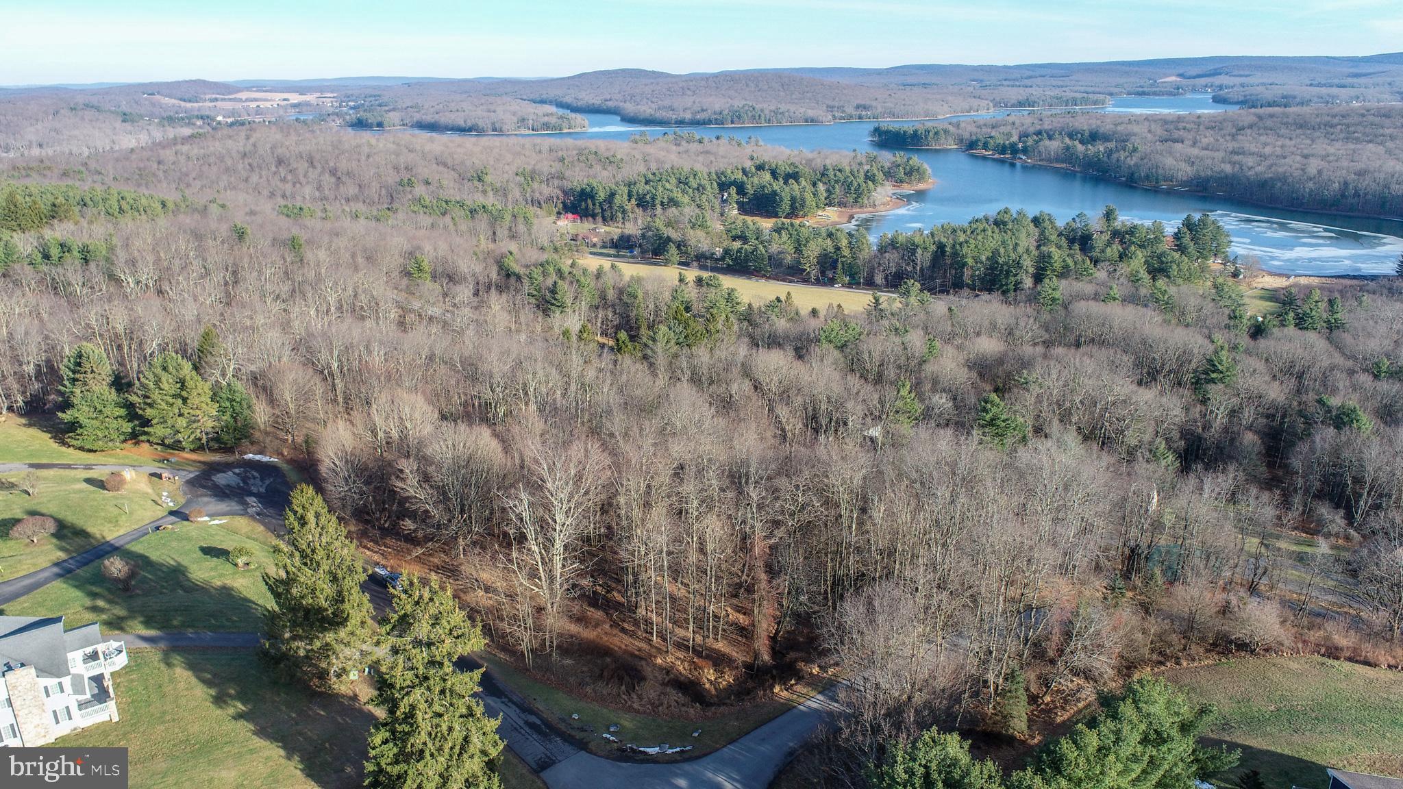 Lot 20 Paradise Ridge Road Oakland, MD 21550 - Photo 21 of 31 a view of a lush green hillside and a building