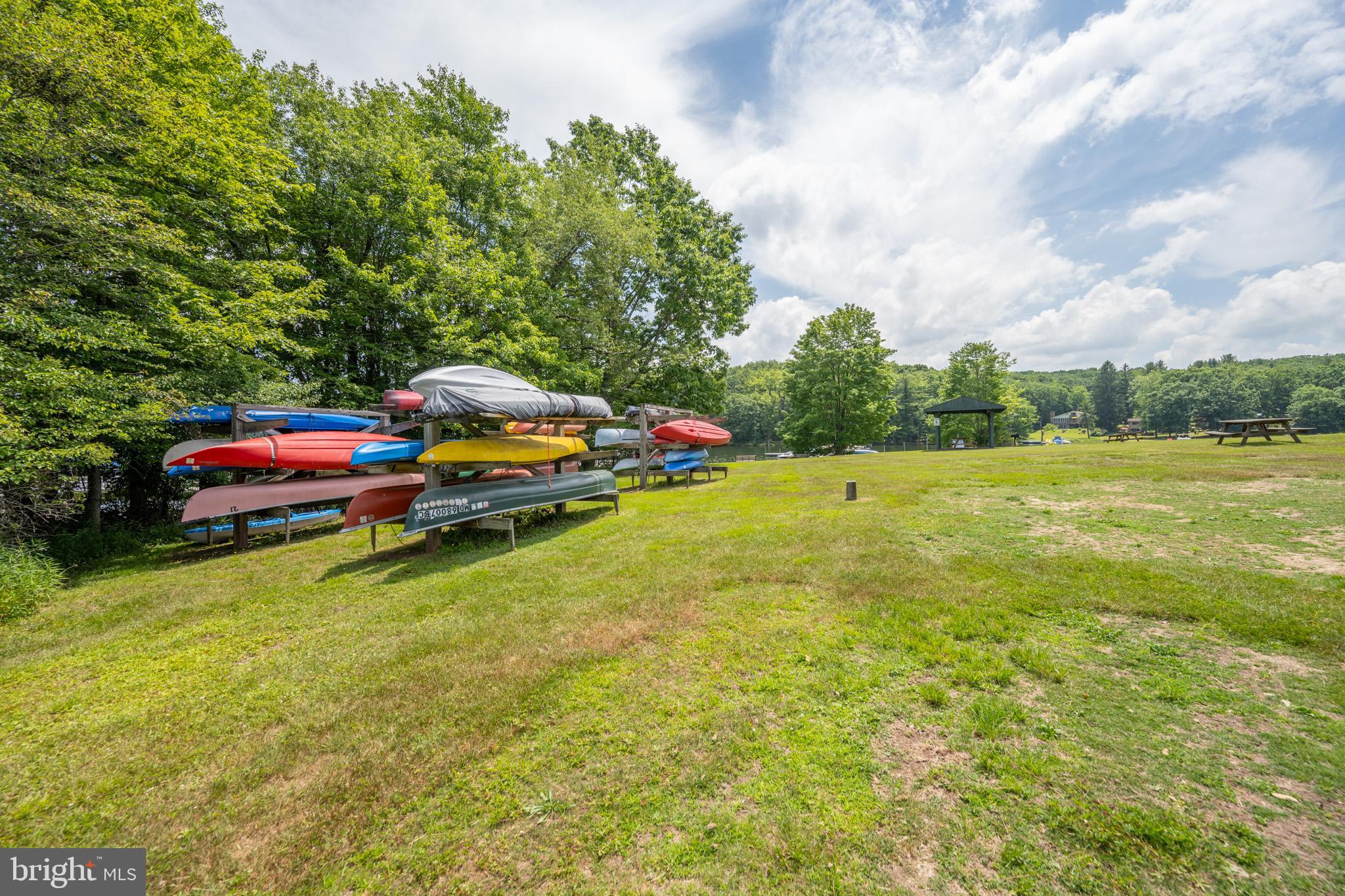 Lot 20 Paradise Ridge Road Oakland, MD 21550 - Photo 29 of 31 a yellow and red yard with large trees