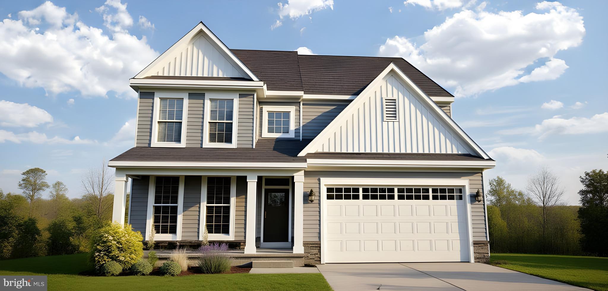 a view of house with yard