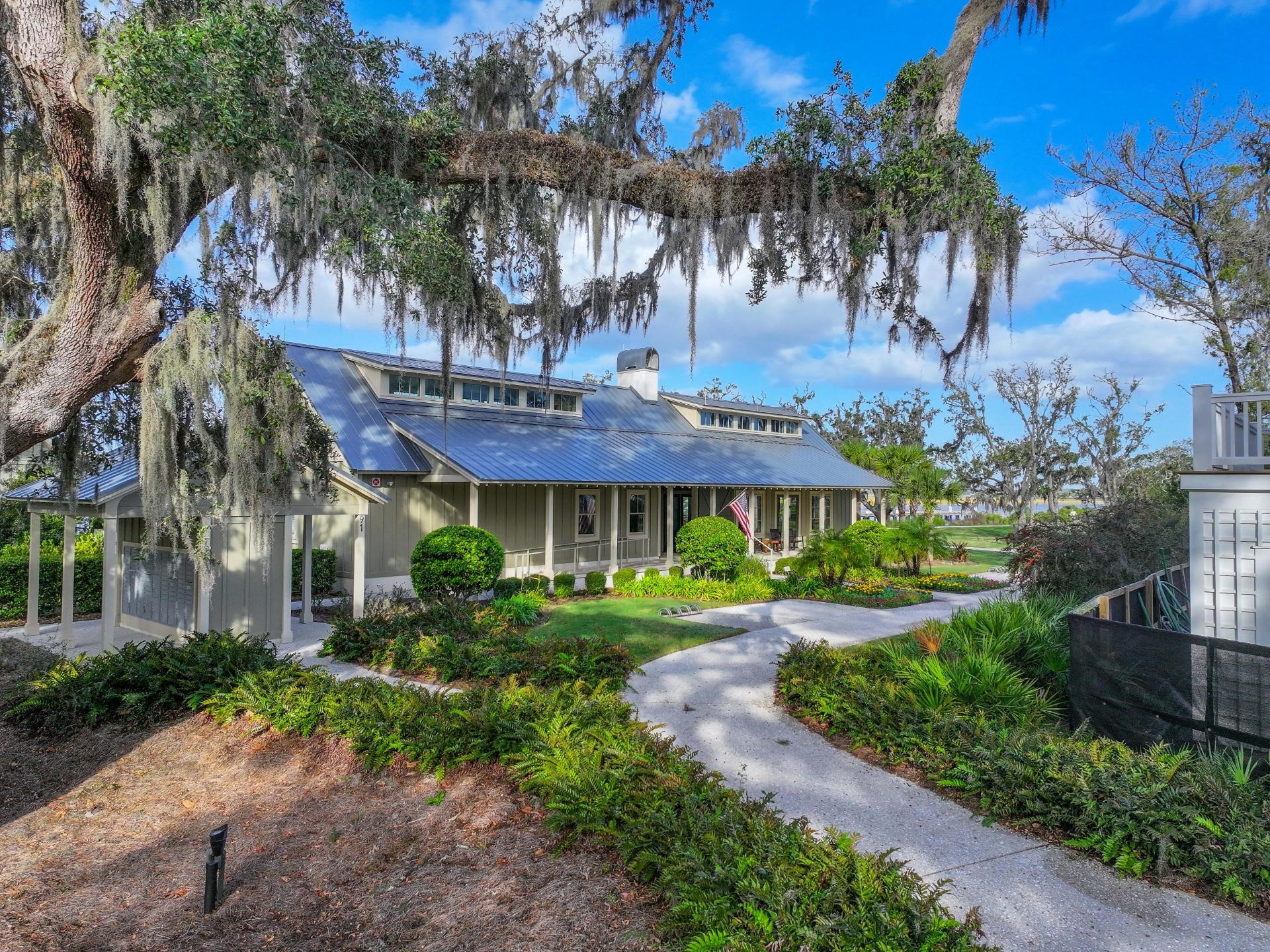 99 Marsh Court Fernandina Beach, FL 32034 - Photo 15 of 24 a view of a house with a garden
