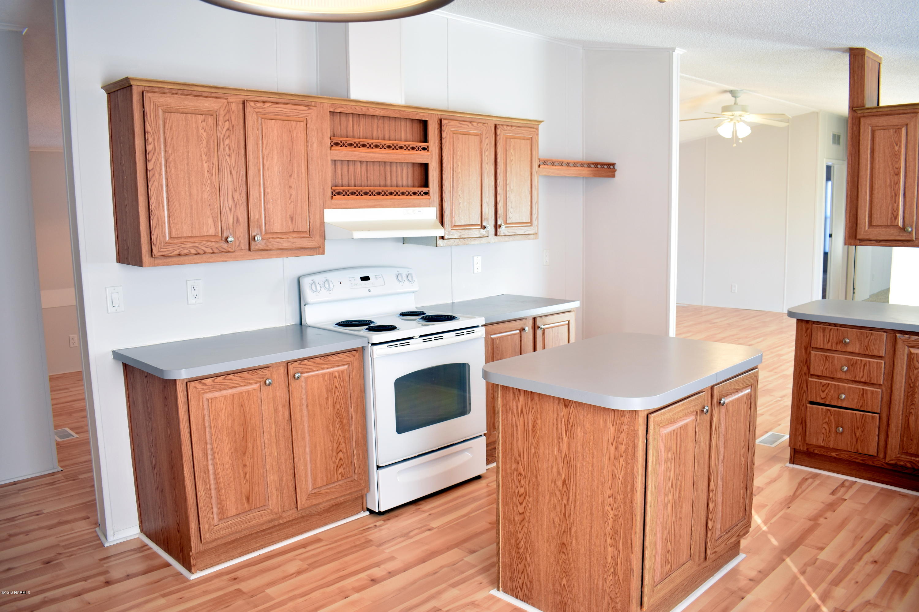 8629 Ransom Lane Kenly, NC 27542 - Photo 4 of 19 Large Kitchen With Island