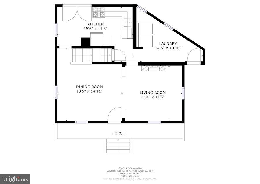 2710 Georgetown Road Baltimore, MD 21230 - Photo 26 of 29 Floor Plan