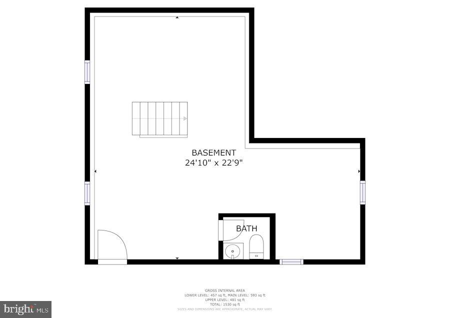 2710 Georgetown Road Baltimore, MD 21230 - Photo 28 of 29 Floor Plan