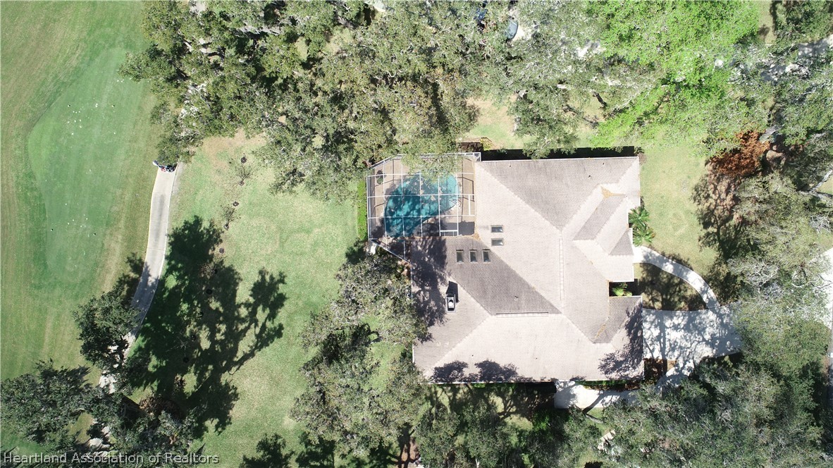 2737 Cheyenne Road Sebring, FL 33875 - Photo 48 of 50 an aerial view of residential house with outdoor space