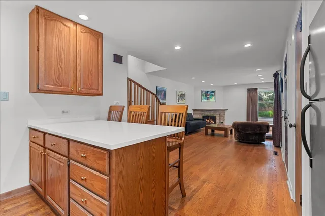 a room with furniture and a flat screen tv