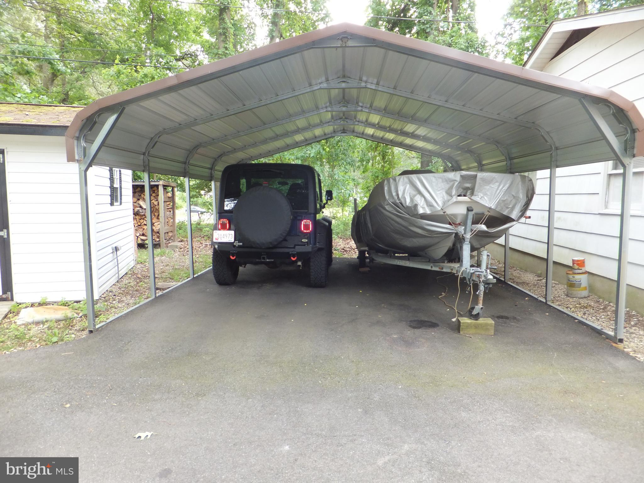 206 Eastern Road Pasadena, MD 21122 - Photo 9 of 57 2 VEHICLE CARPORT NEXT TO GARAGE