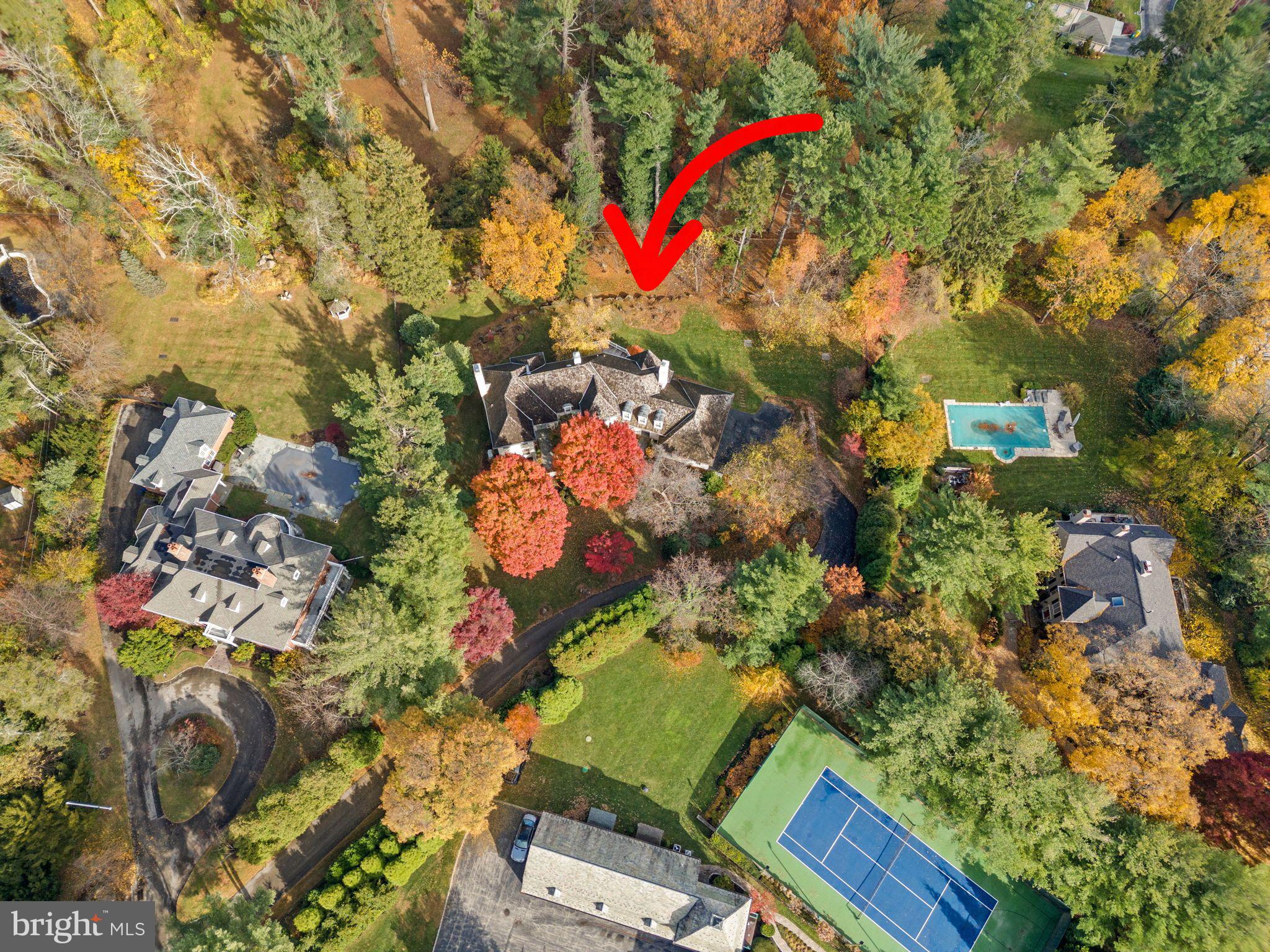 841 Mt Moro Road Villanova, PA 19085 - Photo 2 of 63 an aerial view of residential houses with outdoor space