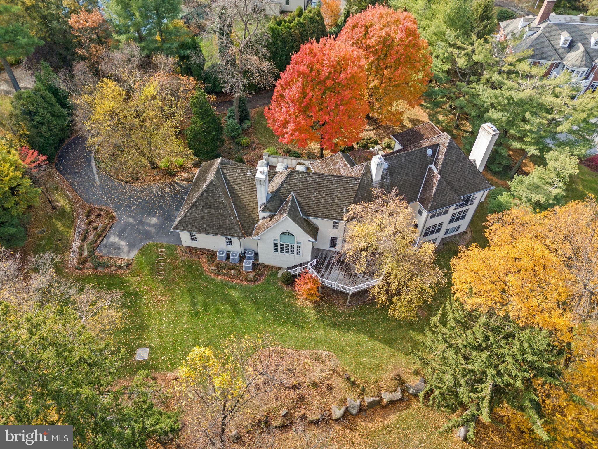 841 Mt Moro Road Villanova, PA 19085 - Photo 51 of 63 a view of a lake with houses