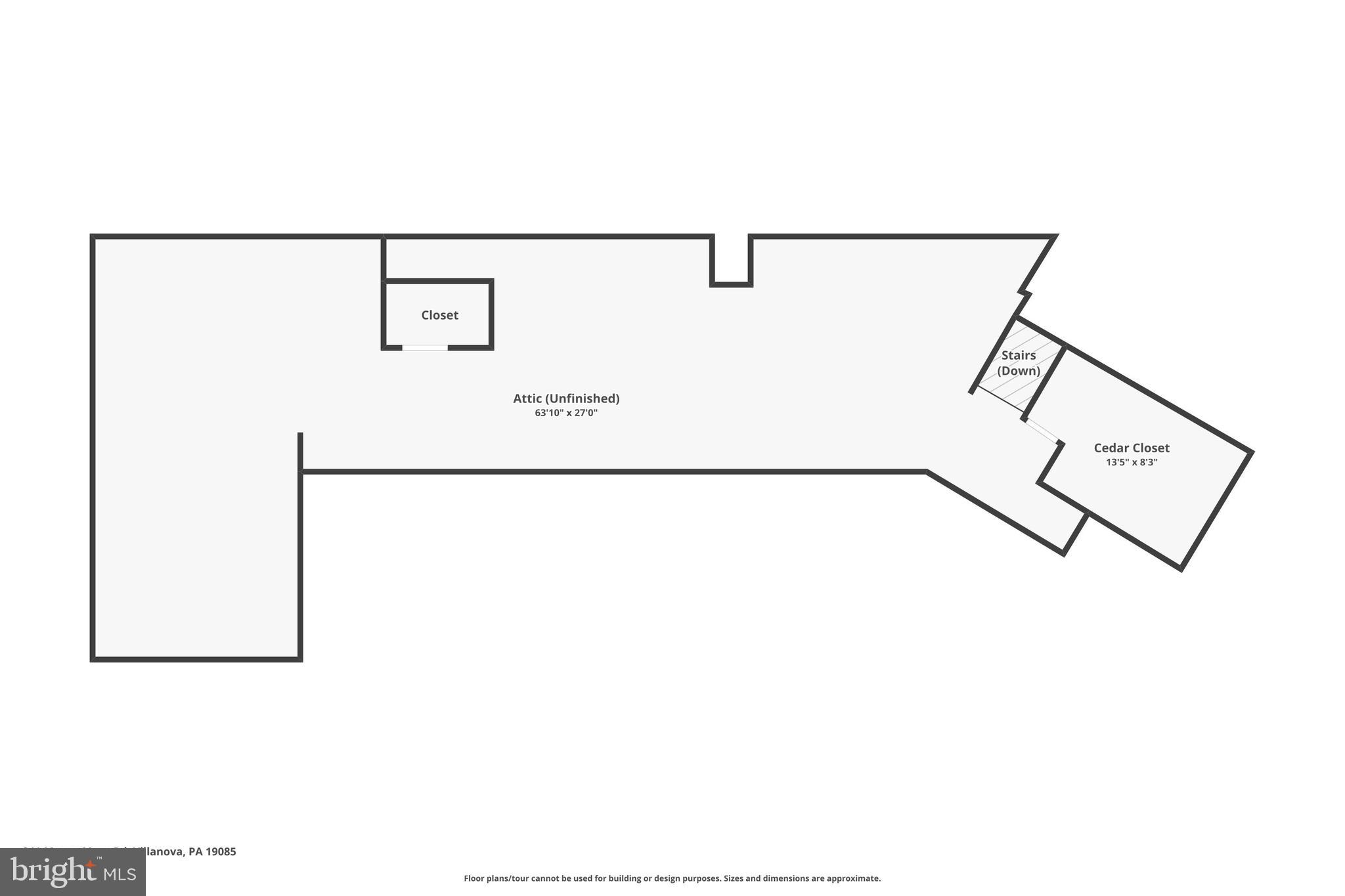 841 Mt Moro Road Villanova, PA 19085 - Photo 63 of 63 Attic level.