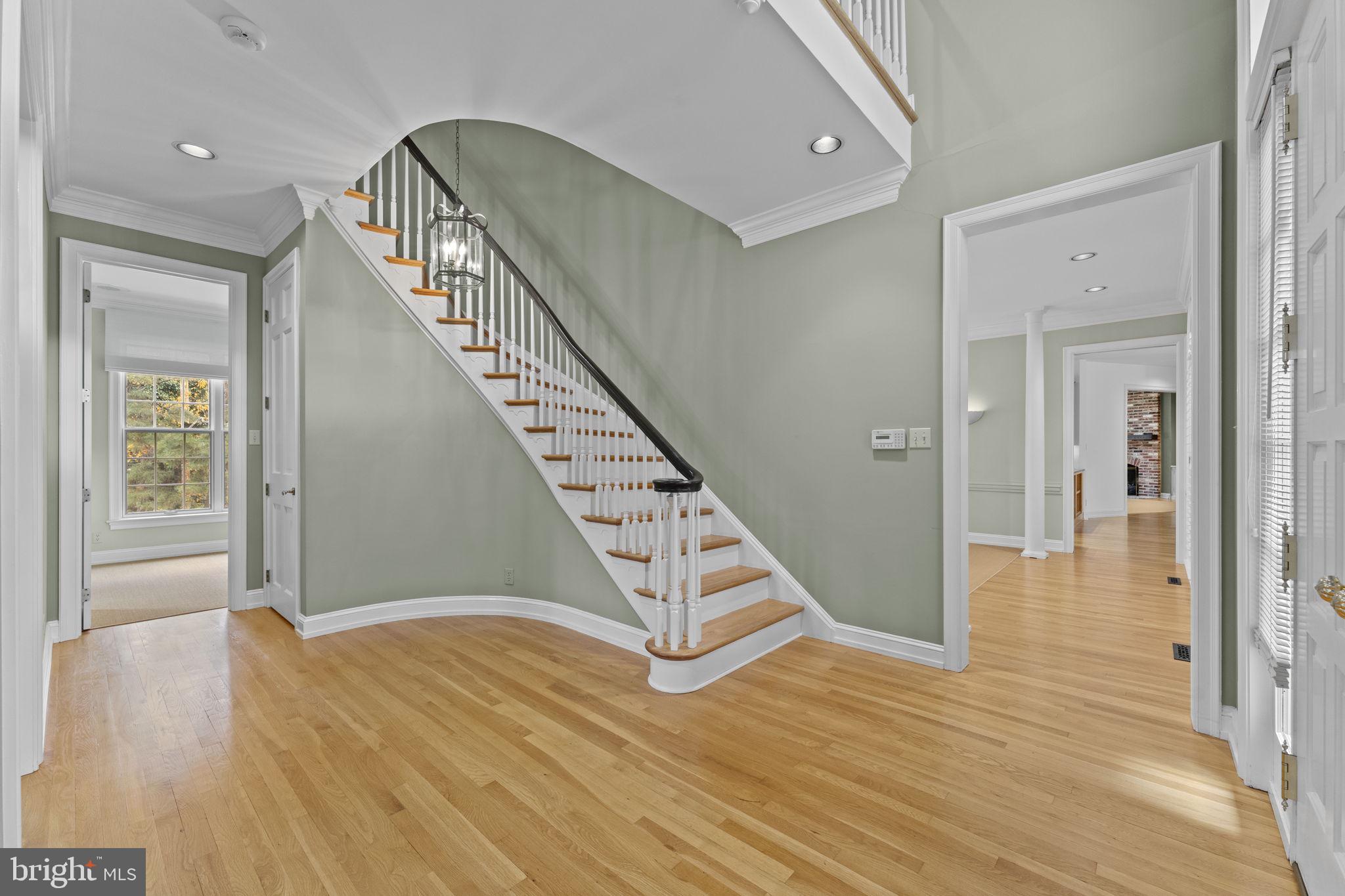 841 Mt Moro Road Villanova, PA 19085 - Photo 7 of 63 a view of an entryway with wooden floor