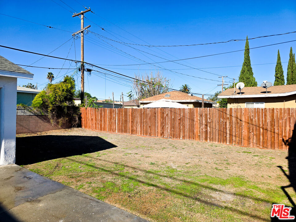 1111 North Spring Avenue Compton, CA 90221 - Photo 12 of 28 a view of a backyard of a house
