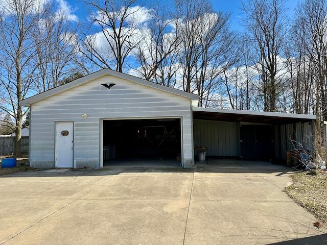 152 Greenback Street Hesperia, MI 49421 - Photo 16 of 22 152Greenback-Garage-Carport