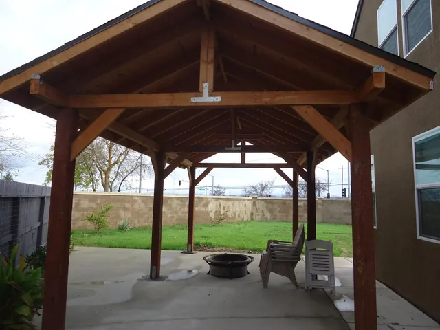 a view of a lake with a big yard