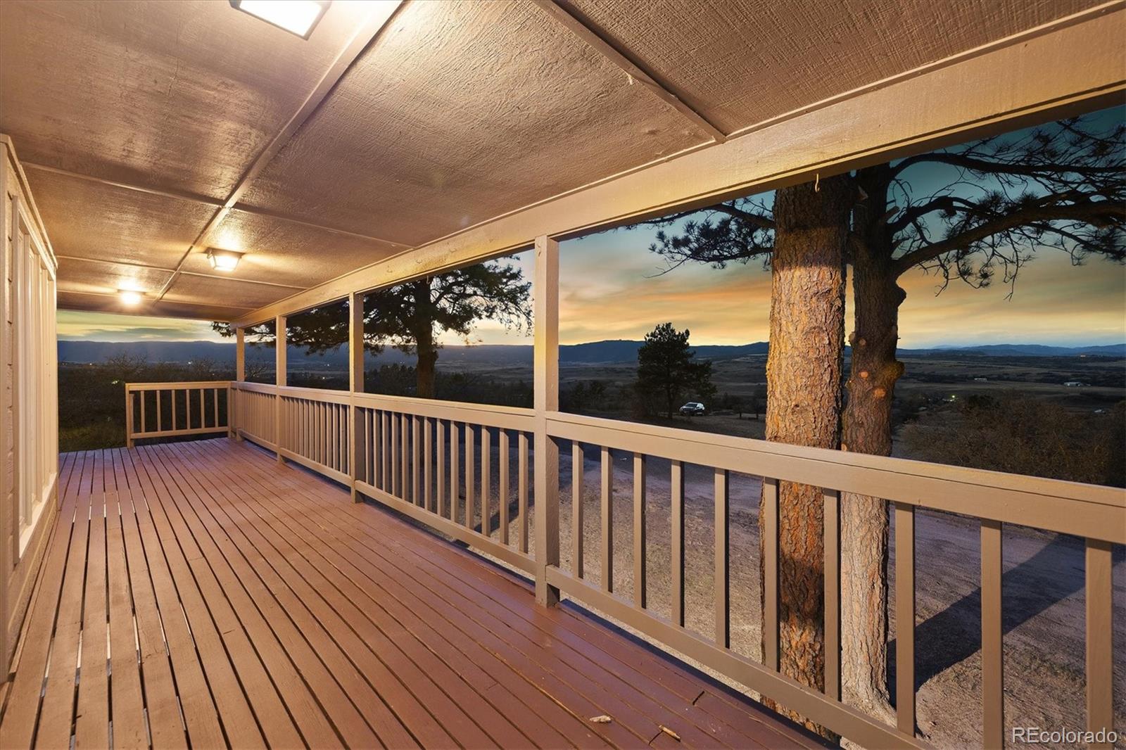 1482 North Perry Park Road Sedalia, CO 80135 - Photo 5 of 50 a view of a balcony