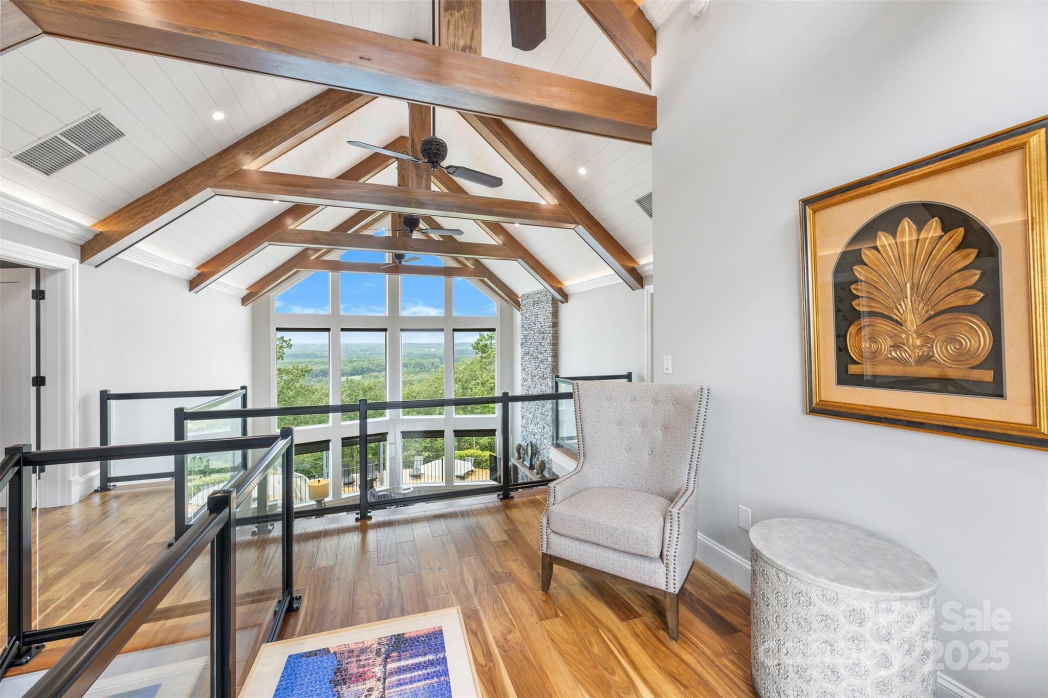 605 Recore Rdg Road Bessemer City, NC 28016 - Photo 24 of 48 a living room with furniture and a large window with outer view