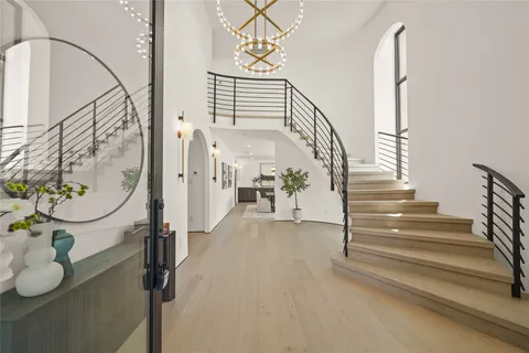 a view of entryway and hall