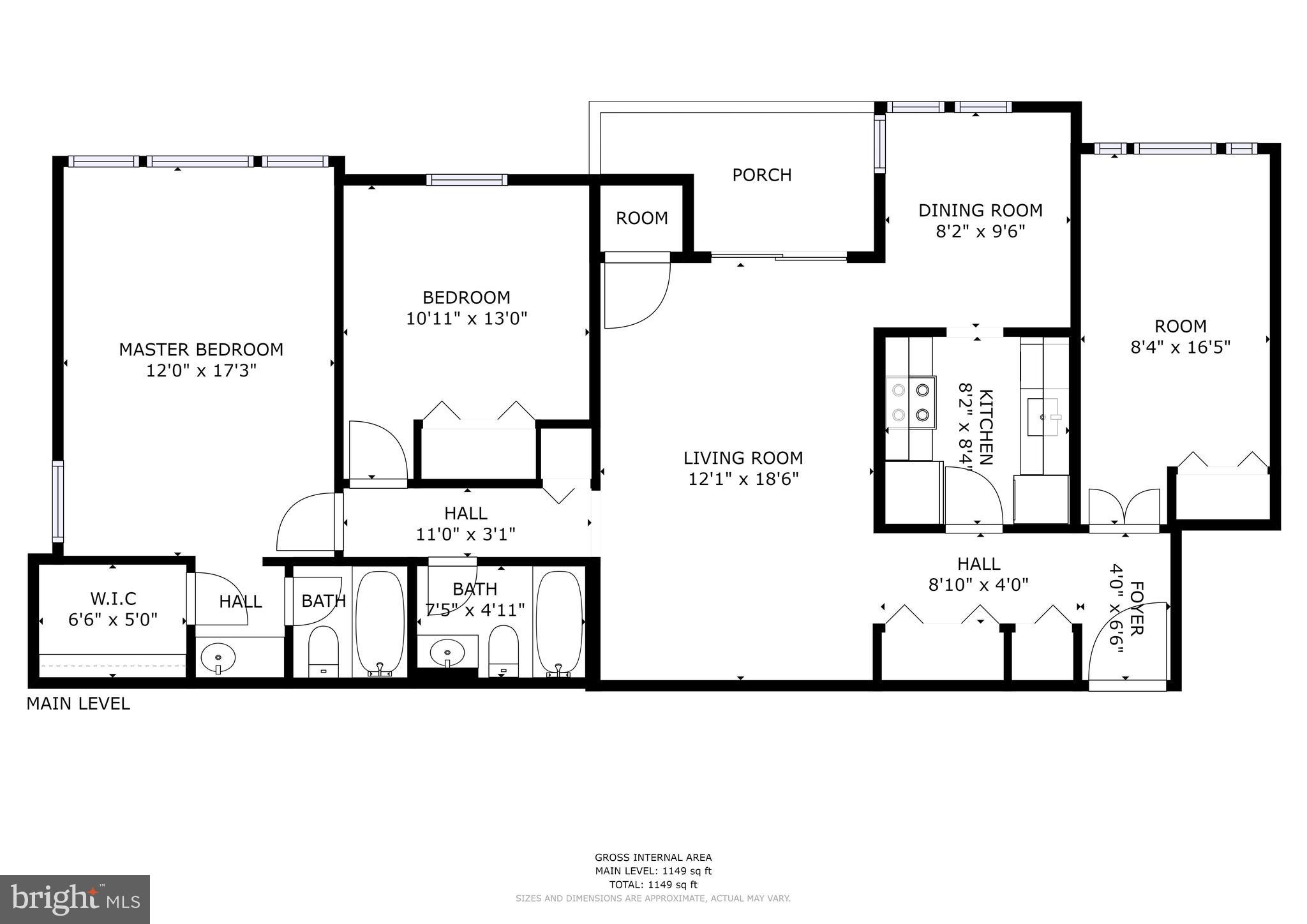 8589 Falls Run Road, Unit F Ellicott City, MD 21043 - Photo 25 of 25 Floor Plan