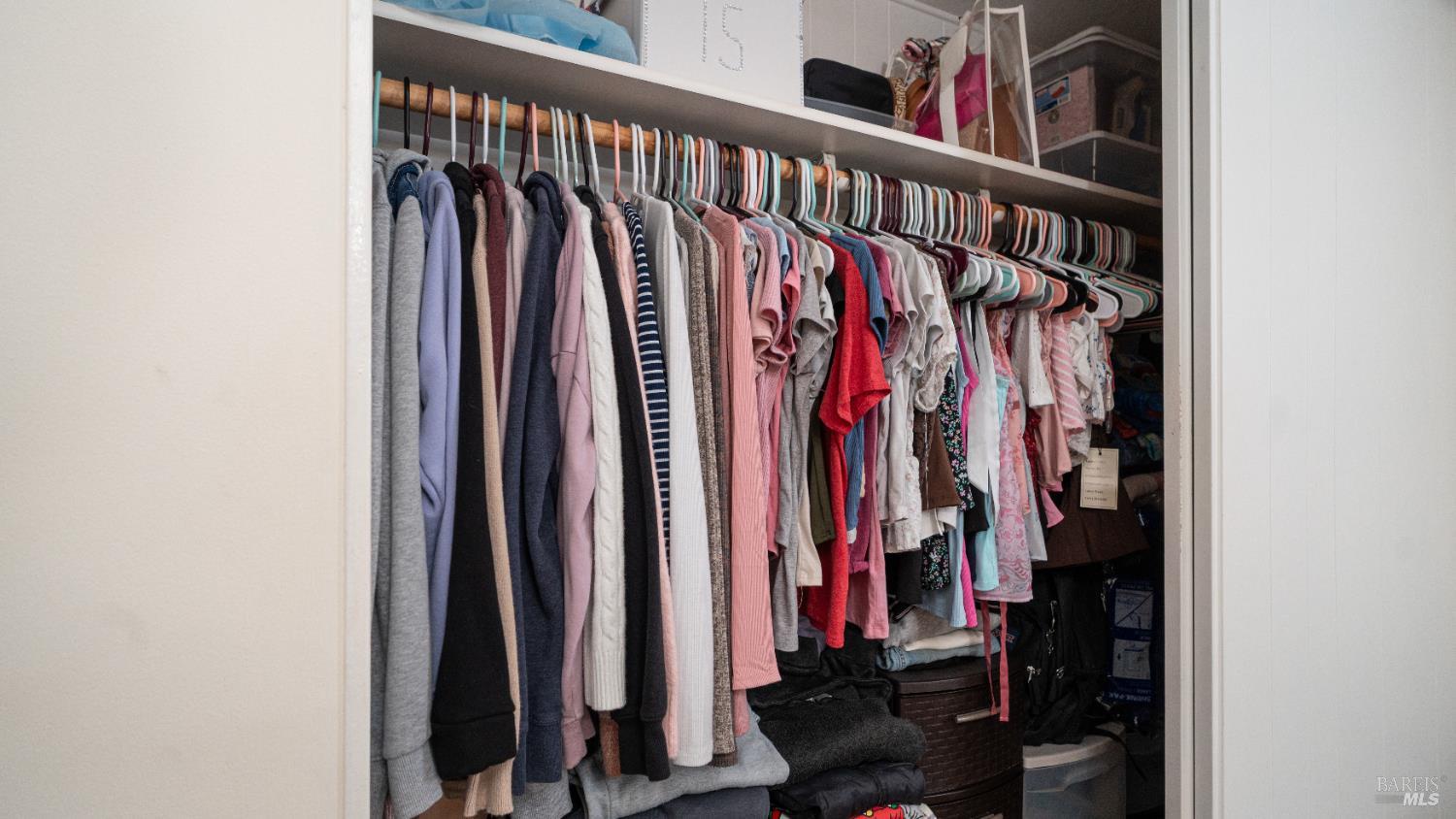 401 Frisbie Avenue Santa Rosa, CA 95407 - Photo 26 of 50 a view of a walk in closet