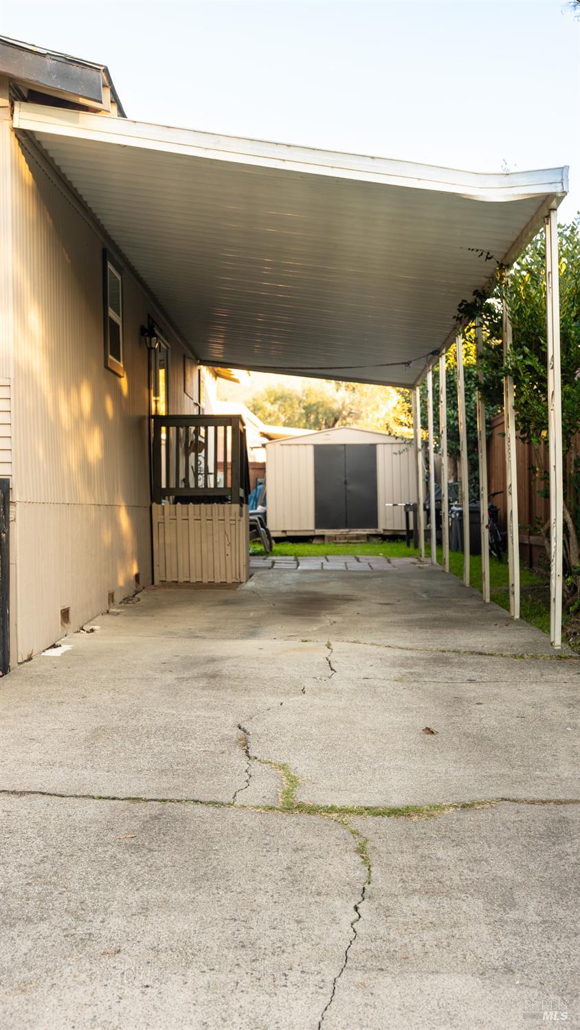 401 Frisbie Avenue Santa Rosa, CA 95407 - Photo 40 of 50 a view of a garage