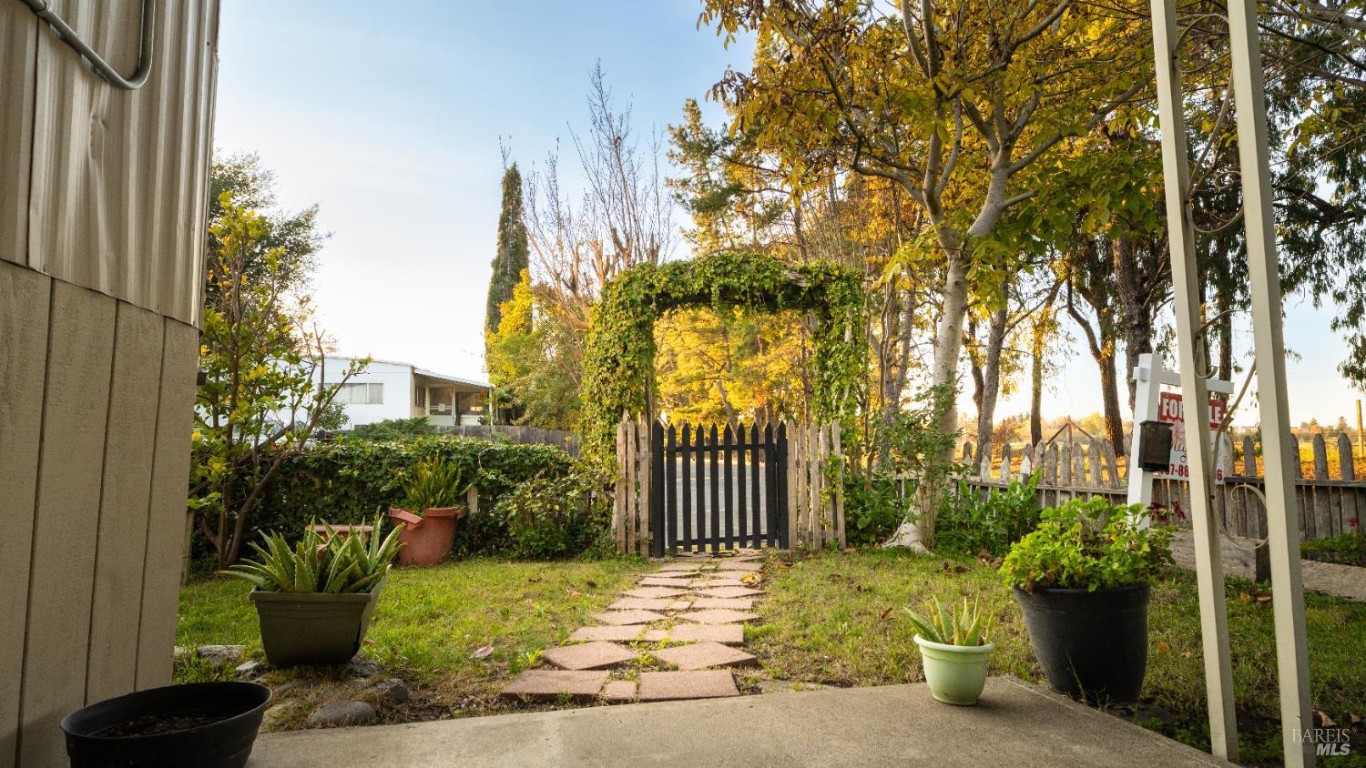 401 Frisbie Avenue Santa Rosa, CA 95407 - Photo 6 of 50 a view of outdoor space and garden