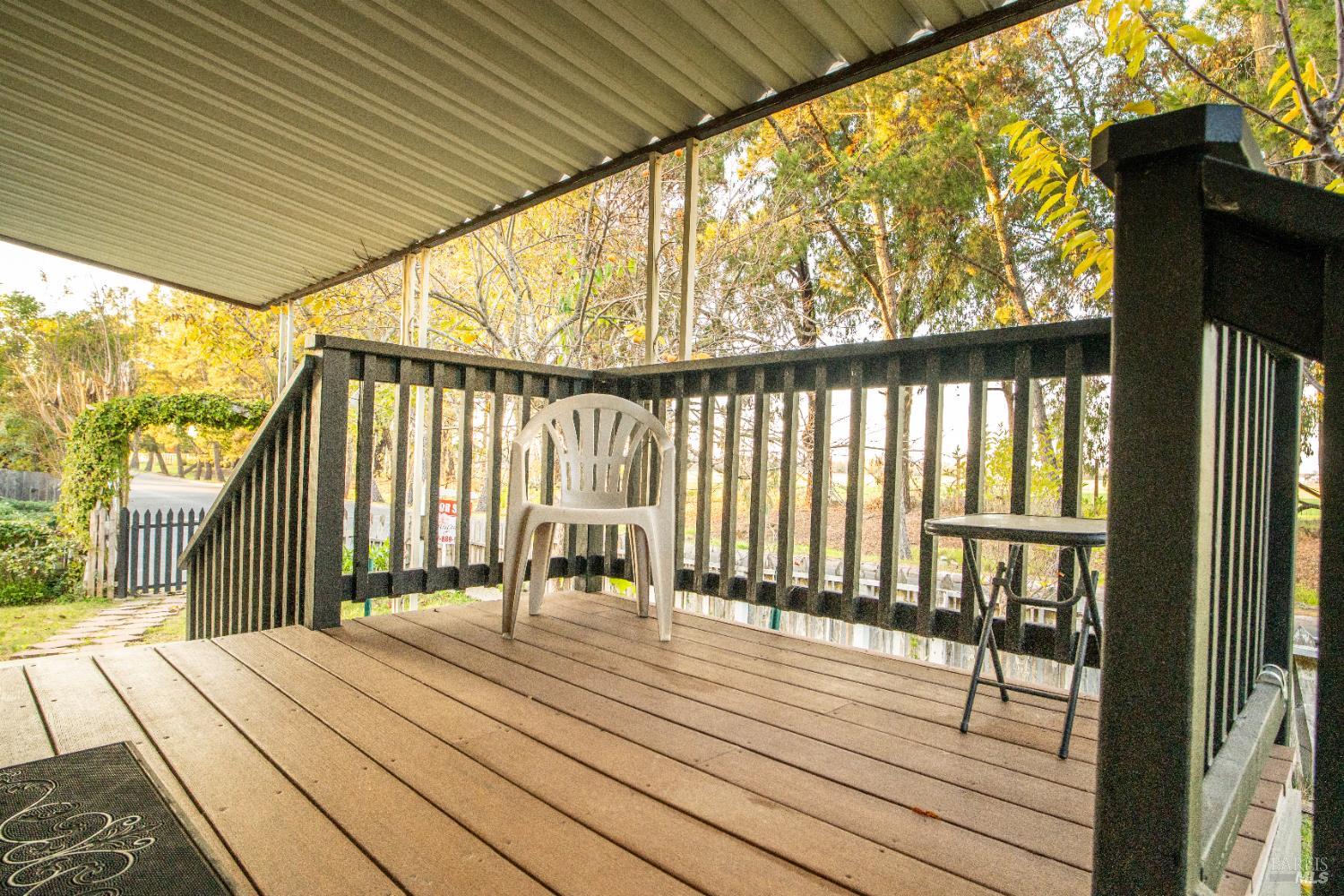 401 Frisbie Avenue Santa Rosa, CA 95407 - Photo 8 of 50 a view of outdoor space with deck and furniture