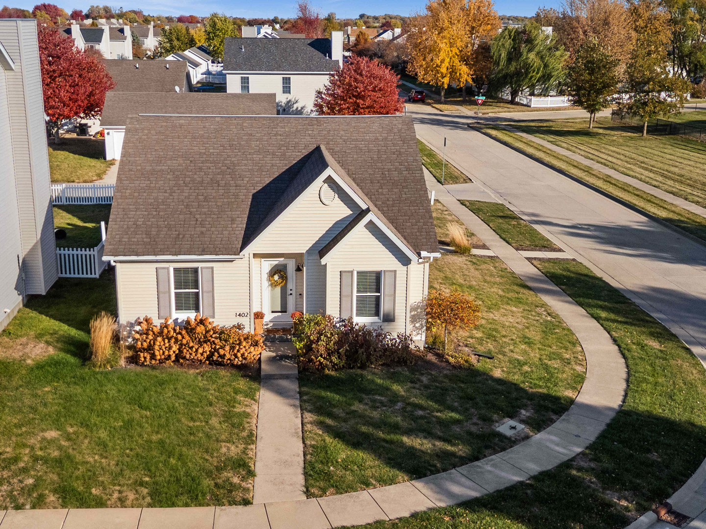 1402 River Landing Street Normal, IL 61761 - Photo 2 of 36 front view of house with a yard