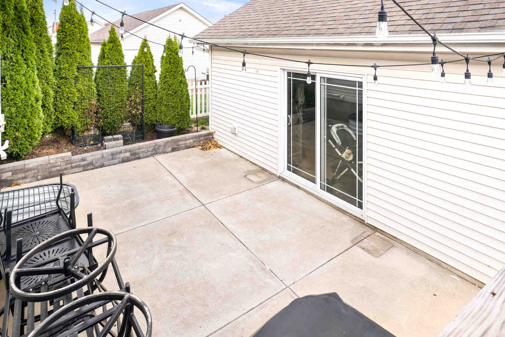 1402 River Landing Street Normal, IL 61761 - Photo 31 of 36 a view of a balcony with chairs