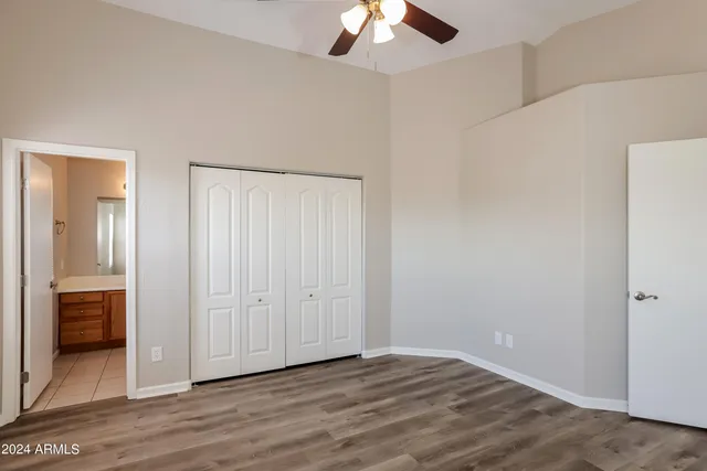 wooden floor in an empty room