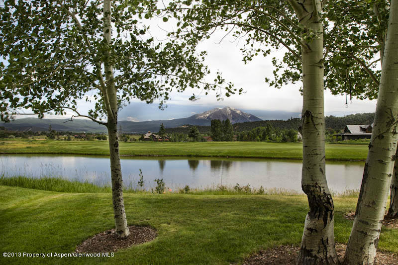 572 Diamond A Ranch Road Carbondale, CO 81623 - Photo 5 of 27 a view of a lake with a garden