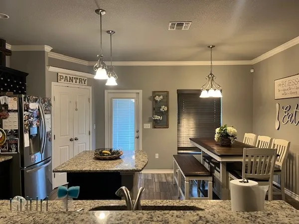 a room with furniture and window