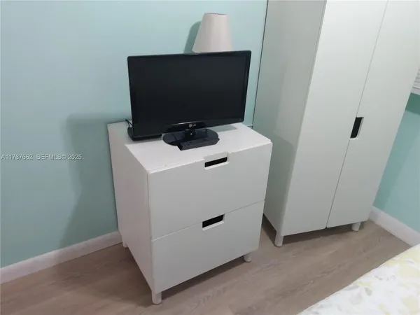 a view of workspace with a window