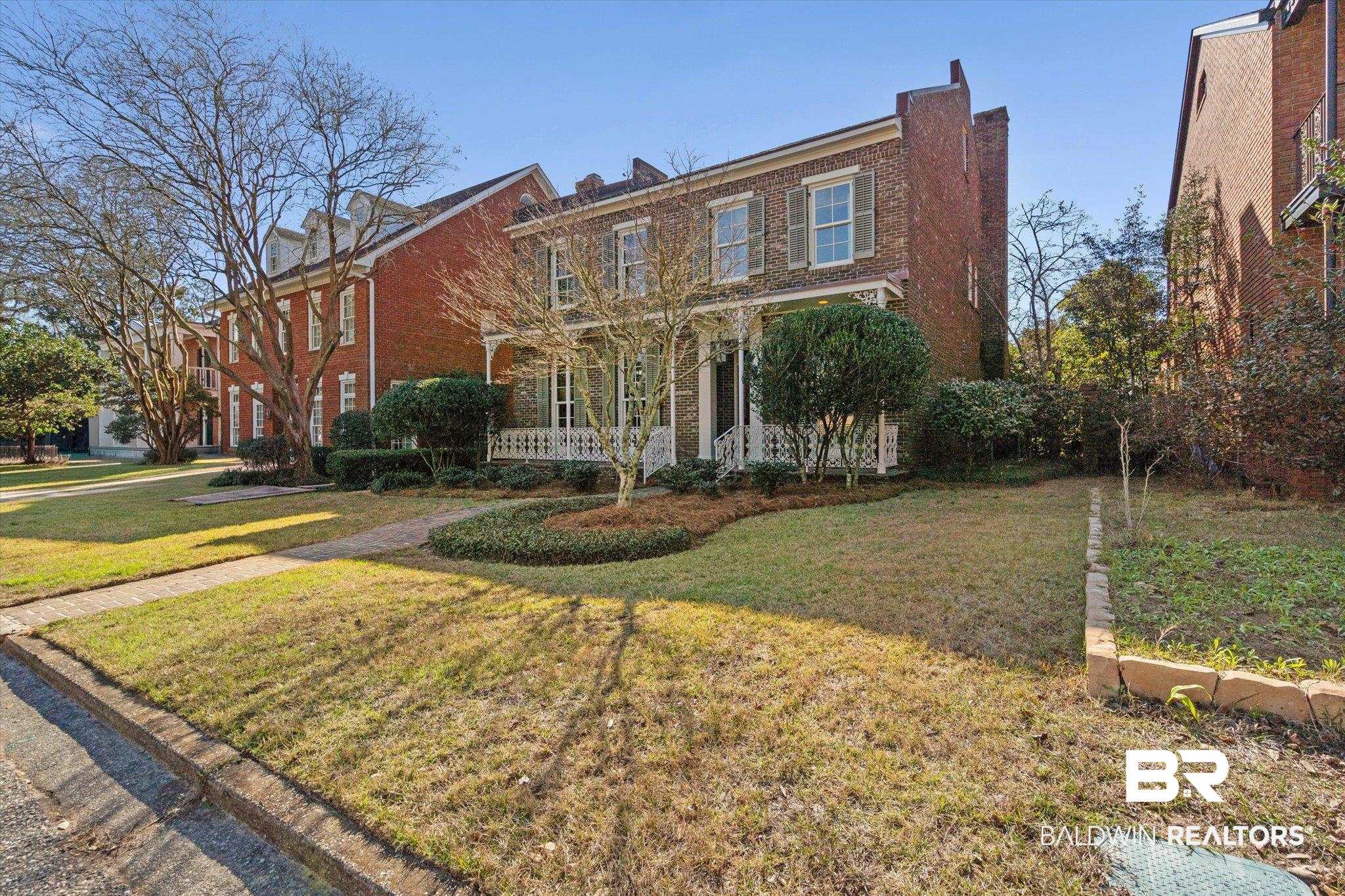 3615 Stein Street Mobile, AL 36608 - Photo 40 of 44 Traditional-style home featuring a front yard, brick siding, and a chimney