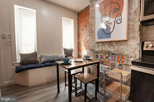a room with musical instruments