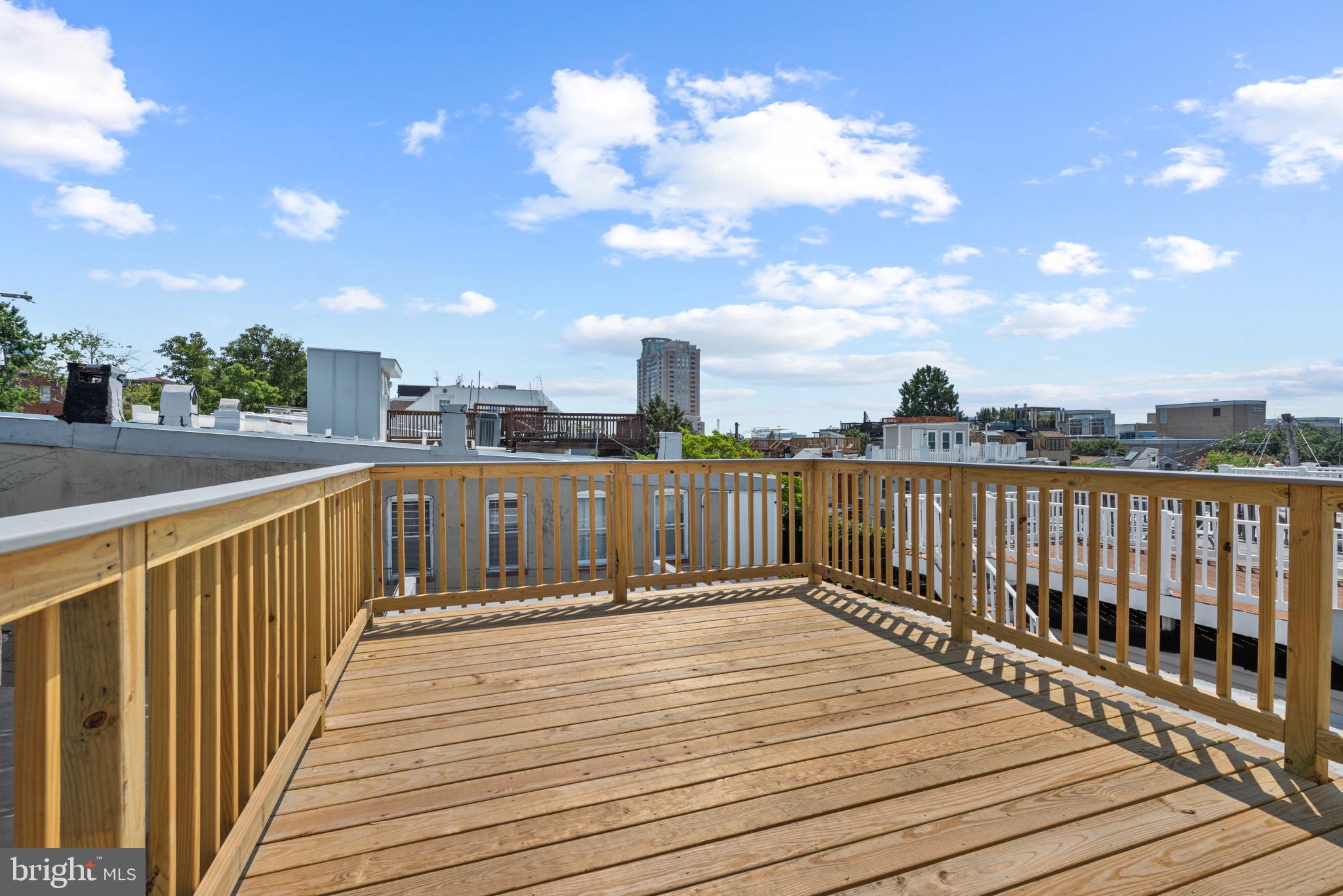 1005 Riverside Avenue Baltimore, MD 21230 - Photo 15 of 29 a view of balcony with wooden floor