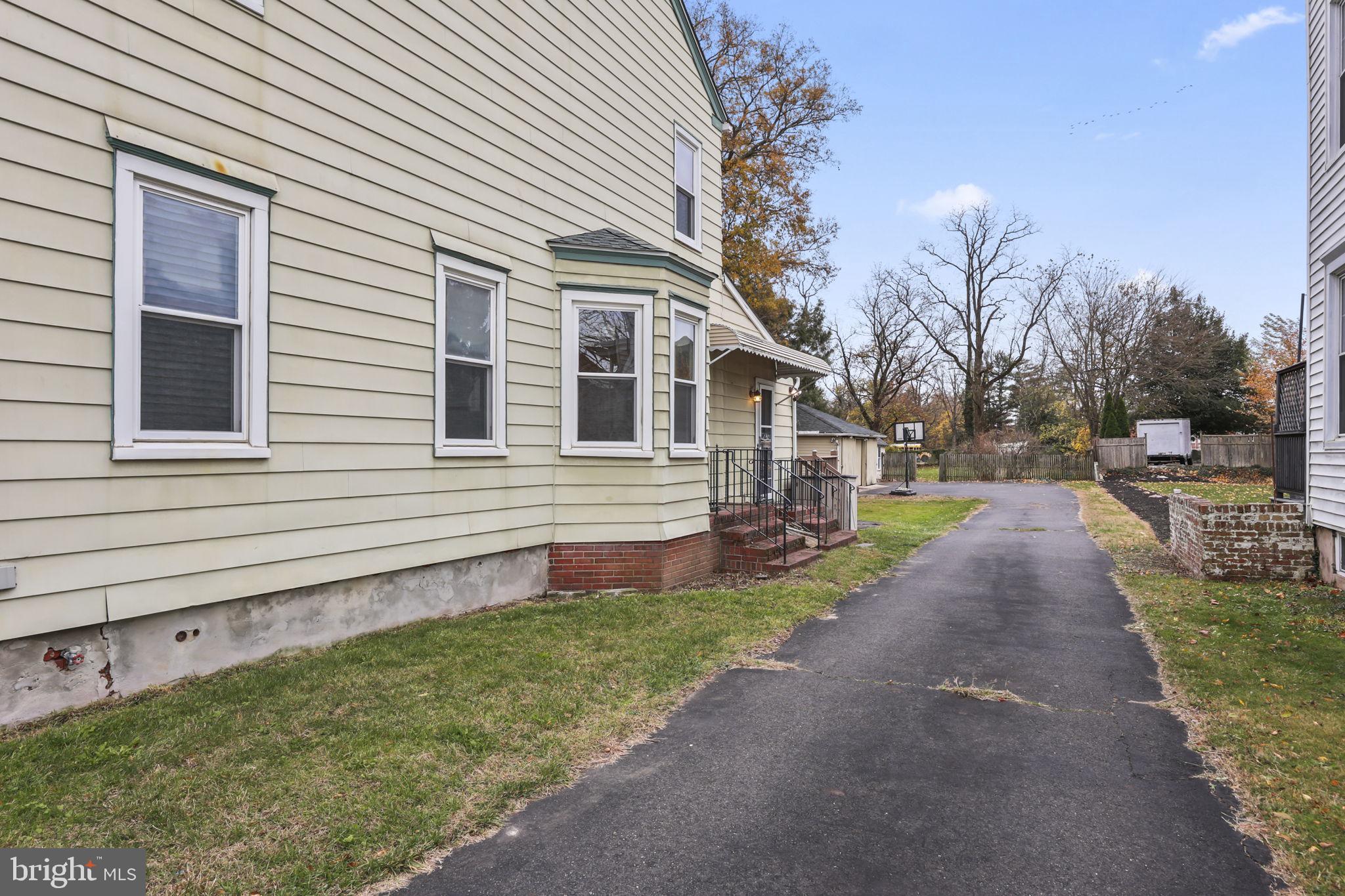 38 Mercer Street Hamilton, NJ 08690 - Photo 38 of 53 Side Exterior w/ Basement Access