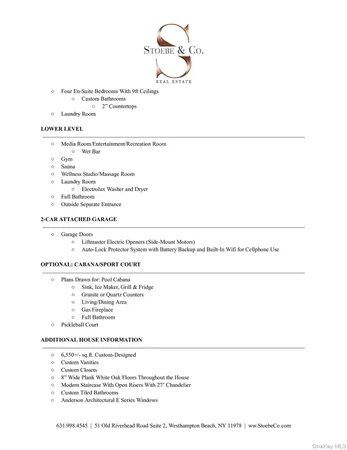 $5,495,000 | 5 Remsen Lane, Remsenburg, NY 11960