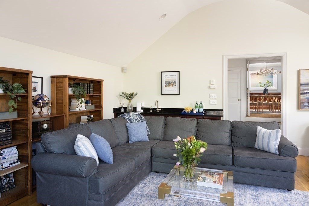 208 South Street Brookline, MA 02467 - Photo 11 of 30 a living room with furniture and wooden floor