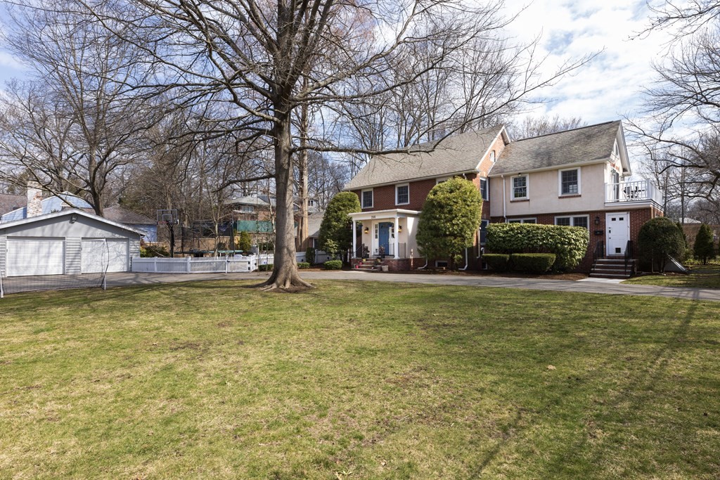 208 South Street Brookline, MA 02467 - Photo 30 of 30 a view of a house with a swimming pool