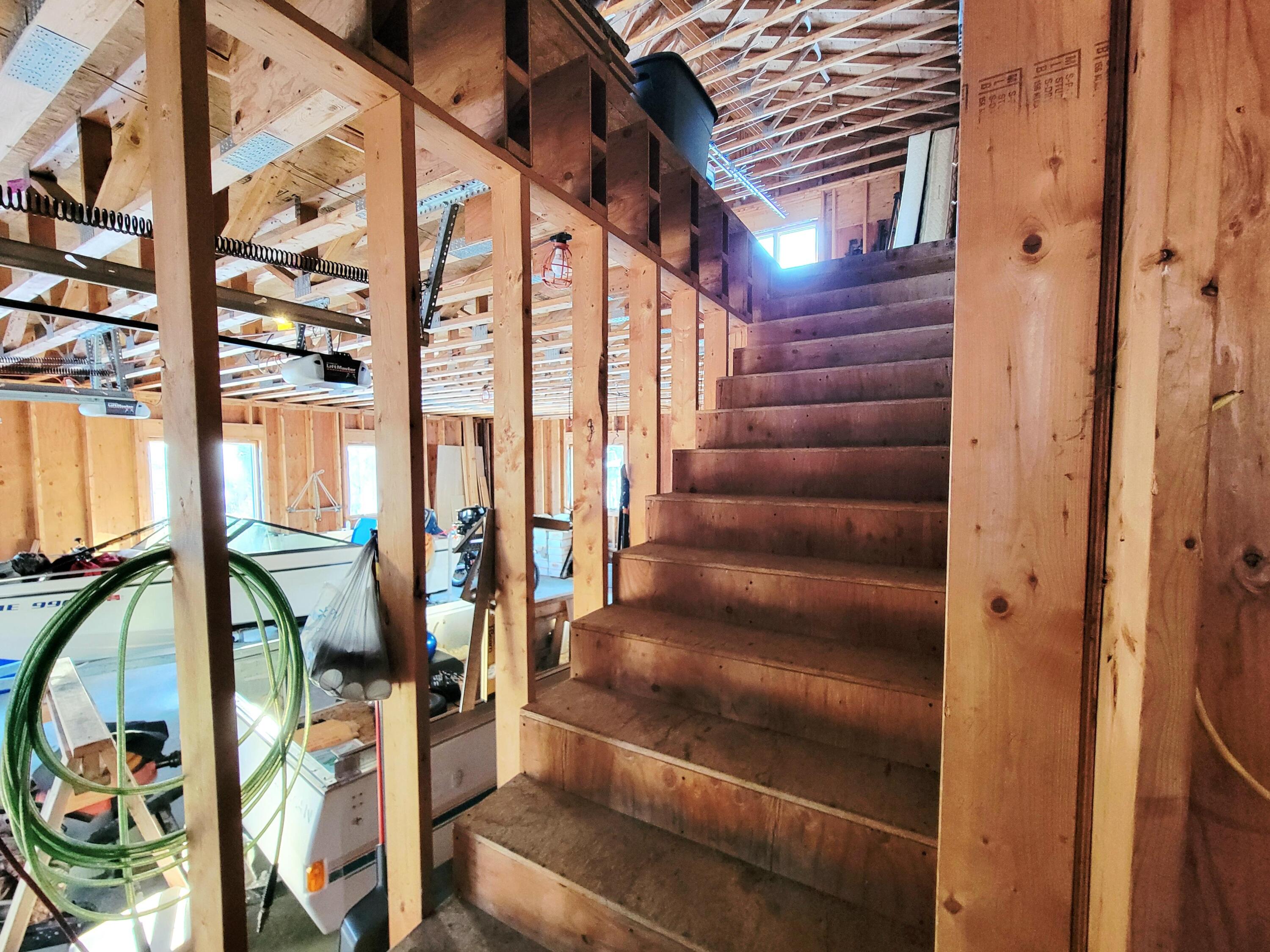 254 Mariaville Road Ellsworth, ME 04605 - Photo 28 of 60 Stairs to Potential Primary Suite