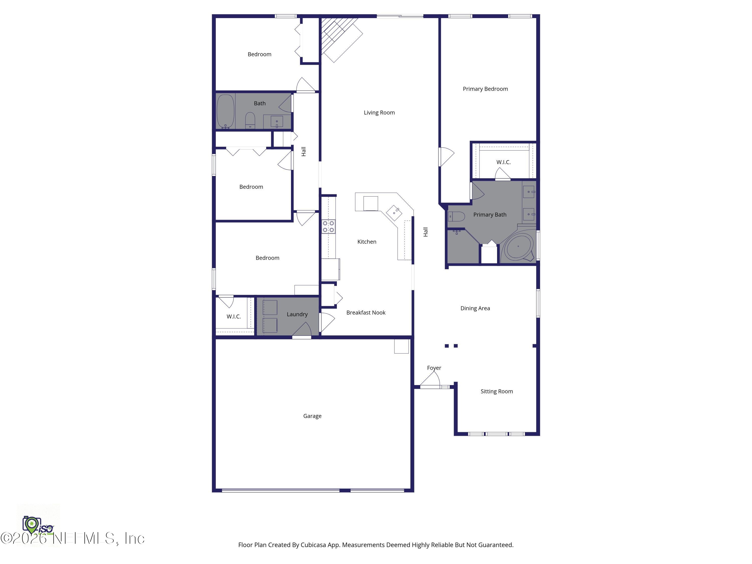 1224 Ribbon Road Jacksonville, FL 32259 - Photo 51 of 51 Floor Plan