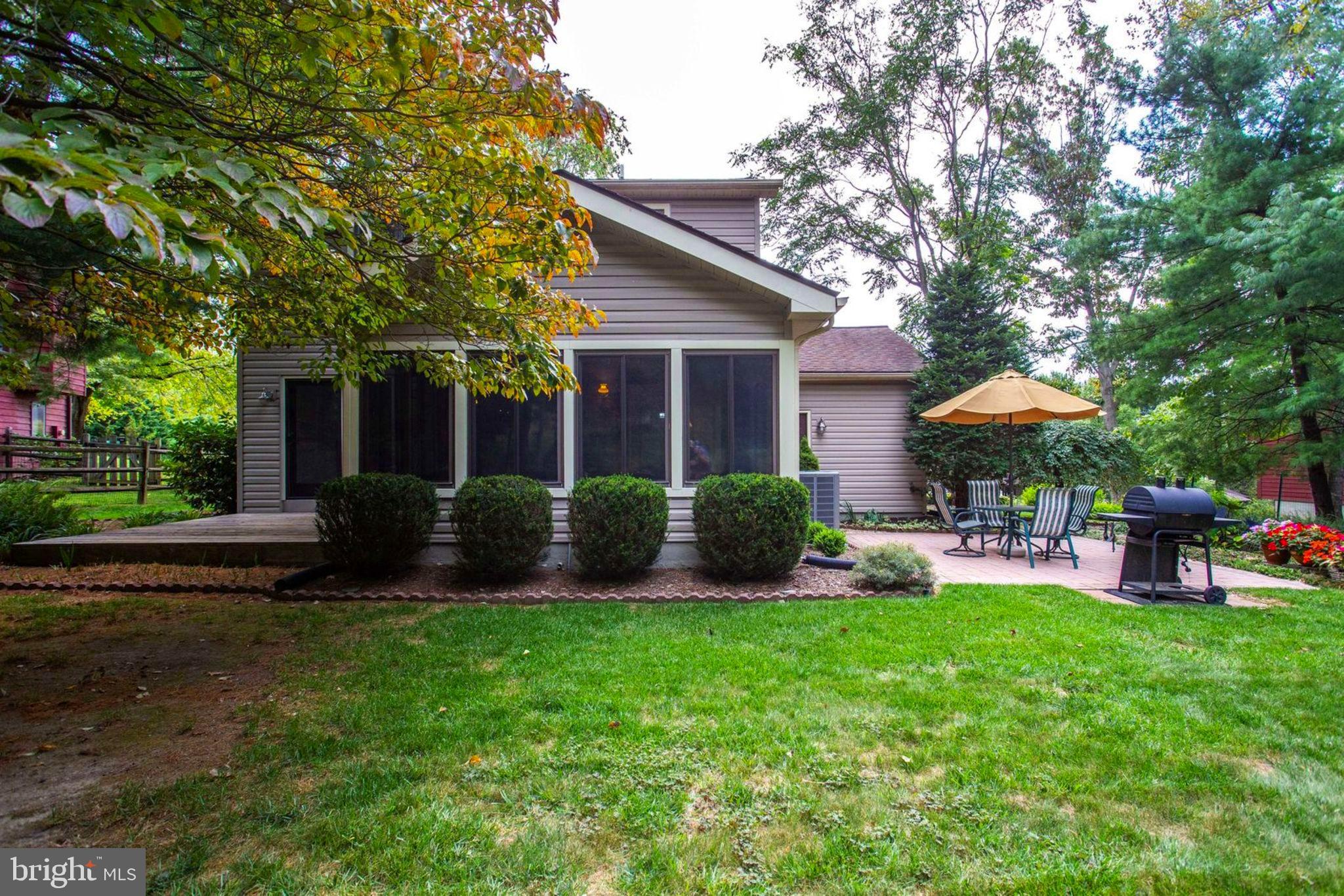6948 Fox Chase Road New Market, MD 21774 - Photo 50 of 62 Rear View of Home, Patio and Deck