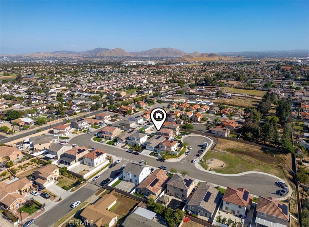 455 East Orchard Street Rialto, CA 92376 - Photo 21 of 22 an aerial view of residential houses with outdoor space
