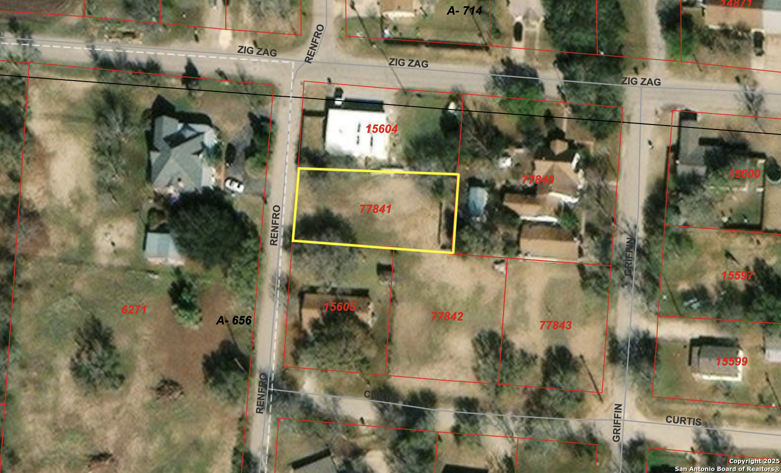 0 Renfro Devine, TX 78016 - Photo 5 of 5 an aerial view of houses and roads