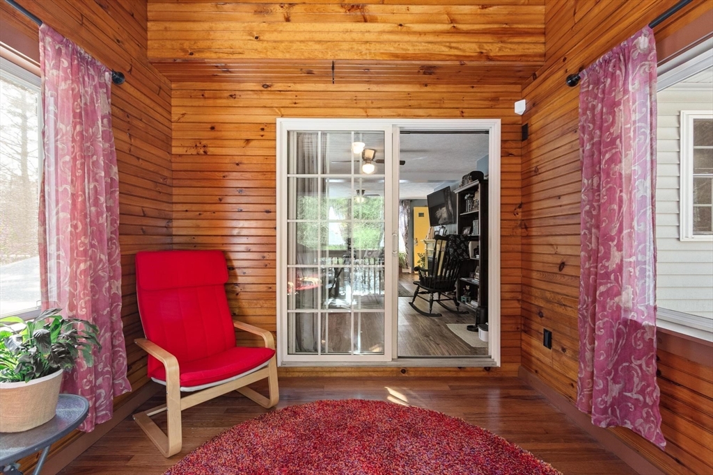 112 Baldwinville State Road Winchendon, MA 01475 - Photo 25 of 42 a view of a door with a bench and a potted plant