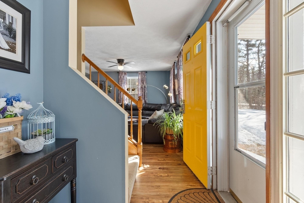 112 Baldwinville State Road Winchendon, MA 01475 - Photo 10 of 42 a view of entryway and hall with wooden floor