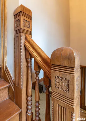 a view of front door of house